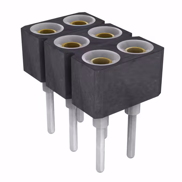 411-87-206-41-001101 Preci-Dip  Headers Receptacles Female Sockets